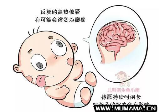 宝宝发烧会烧坏脑子吗？什么时候送医院？