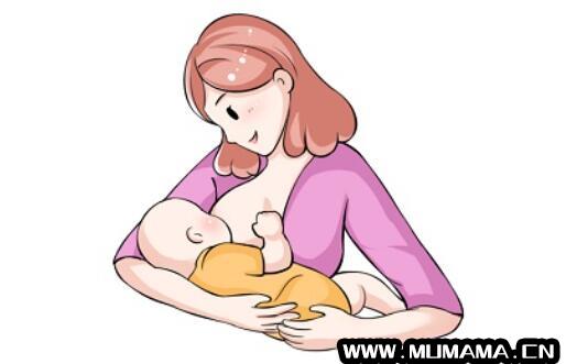 产后母乳喂奶最常用的4种哺乳姿势(图解N种哺乳姿势)