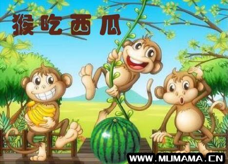 猴子吃西瓜的故事(幼儿故事猴子吃西瓜)