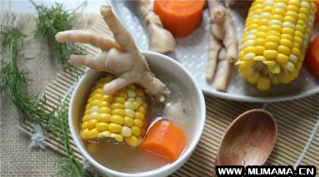 胡萝卜玉米鸡爪汤的做法(分享6款汤的做法)