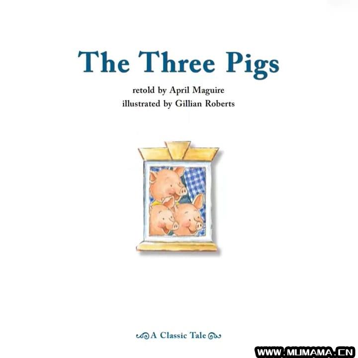 三只小猪的故事英语版