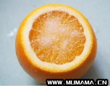治咳嗽偏方盐蒸橙子的做法(做一份盐蒸橙子