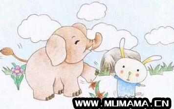 孕晚期胎教故事文字版：大象和他的长鼻子