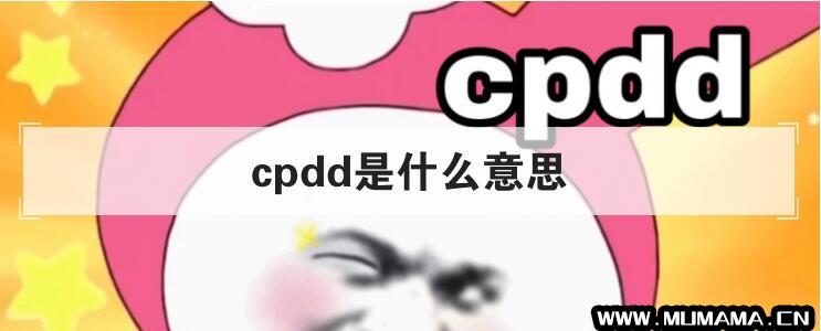 cpdd是什么意思(网络语cpdd是什么梗啥意思)