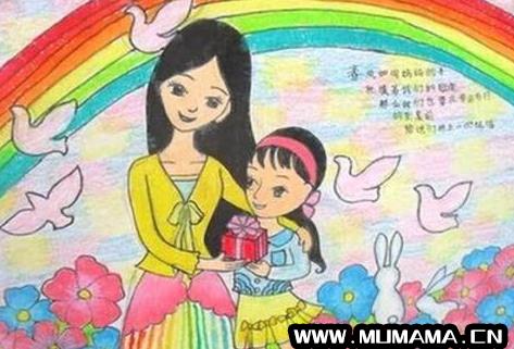 三八妇女节儿童画，三八妇女节简笔画(胶州路幼儿园三八妇女节特献)