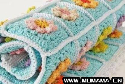 一个一米八的毛毯要起多少针，毯子的钩织方法教程(适用毯子的编织)