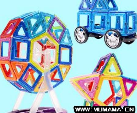 幼儿智力益智磁力积木玩具系列怎么玩、拼图大全、拼图图片(5款磁力积木大比拼)